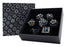 LPG Dice RPG Set Hollow Dragon Stainless and Blue