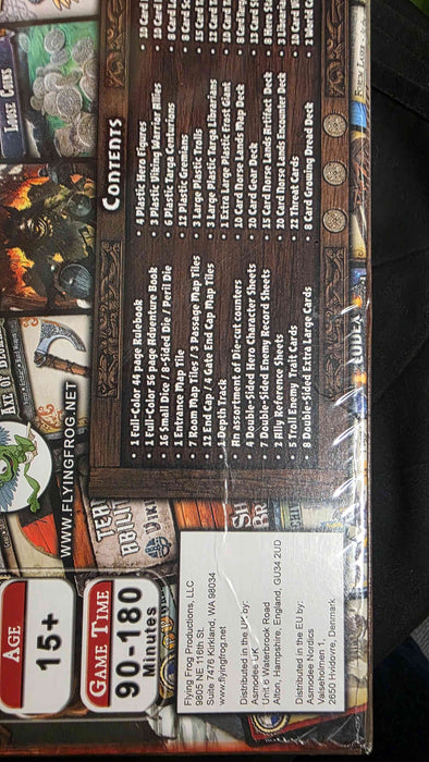 Shadows of Brimstone Gates of Valhalla Adventure Set - damaged box
