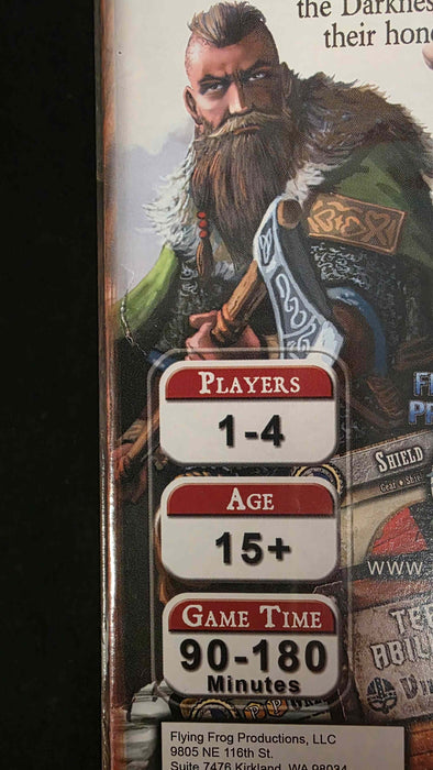 Shadows of Brimstone Gates of Valhalla Adventure Set - damaged box