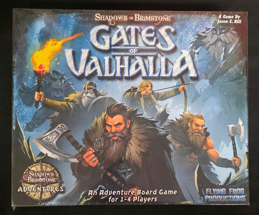 Shadows of Brimstone Gates of Valhalla Adventure Set - damaged box