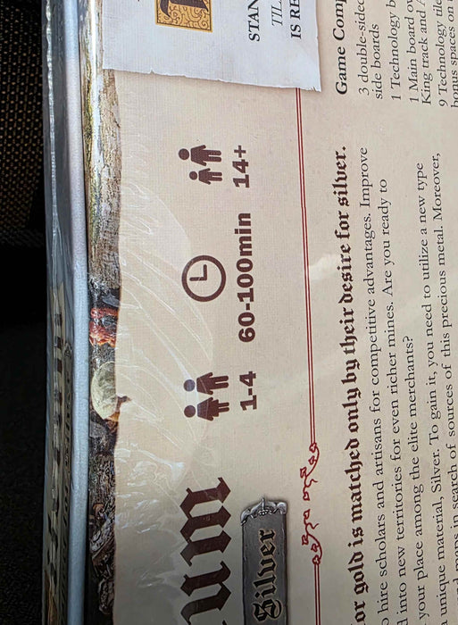 Tiletum Prospect for Silver Expansion - damaged box