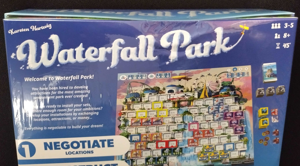 Waterfall Park - damaged box