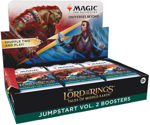 Magic the Gathering the Lord of the Rings Tales of Middle Earth Holiday Release Jumpstart Volume 2 Booster Box