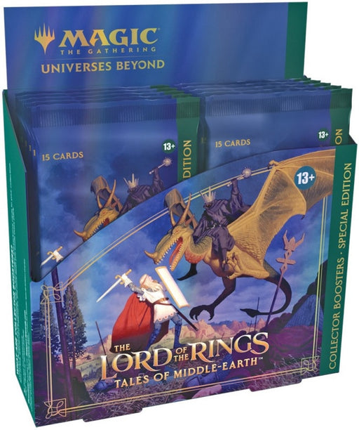 Magic the Gathering The Lord of the Rings Tales of Middle Earth Holiday Release Collector Booster Box