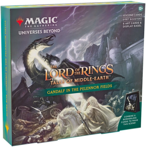 Magic the Gathering the Lord of the Rings Tales of Middle Earth Holiday Release Scene Box - Gandalf in Pelennor Fields