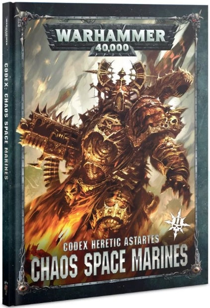 Warhammer 40K Chaos Marines: Codex: Chaos Space Marines 2019 OLD VERSION