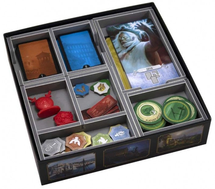 Folded Space Game Inserts 7 Wonders Duel and Expansion