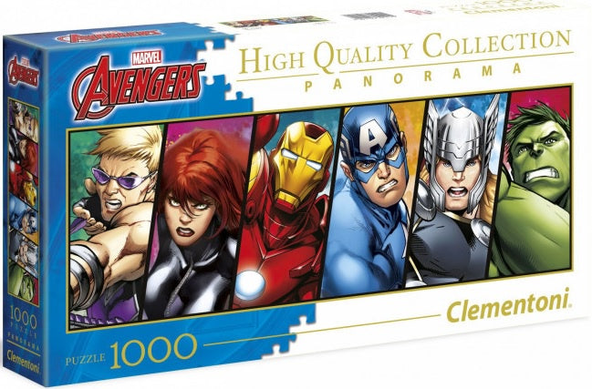 Clementoni Puzzle Marvel Avengers Panorama Puzzle 1000 pieces Jigsaw Puzzl