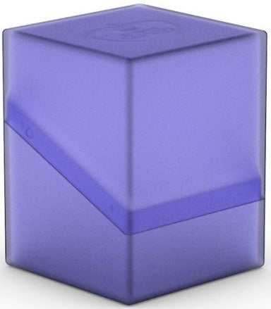 Ultimate Guard Boulder Deck Case 100+ Standard Size Amethyst Deck Box