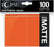 Eclipse Matte Standard Sleeves Pumpkin Orange