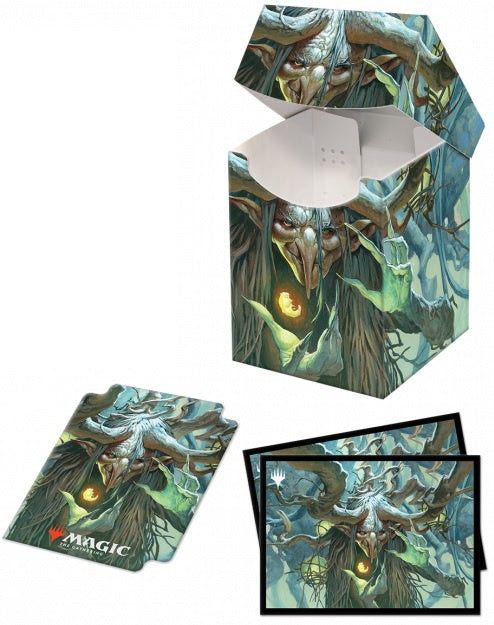 Ultra Pro PRO 100+ Deck Box and 100ct sleeves featuring Witherbloom for Magic: The Gathering