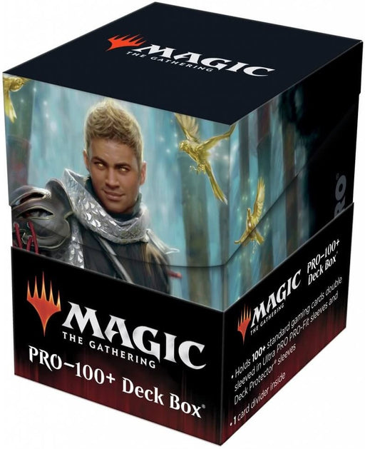Ultra Pro Adventures in the Forgotten Realms 100+ Deck Box V1 featuring Grand Master of Flowers for Magic: The Gathering