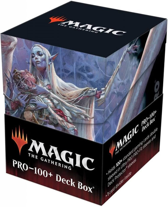 Ultra Pro Adventures in the Forgotten Realms 100+ Deck Box V3 featuring Lolth, Spider Queen for Magic The Gathering
