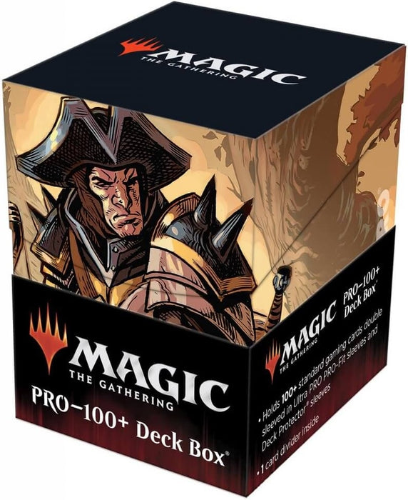 Ultra Pro Innistrad Midnight Hunt 100+ Deck Box V1 featuring Brutal Cathar for Magic: The Gathering