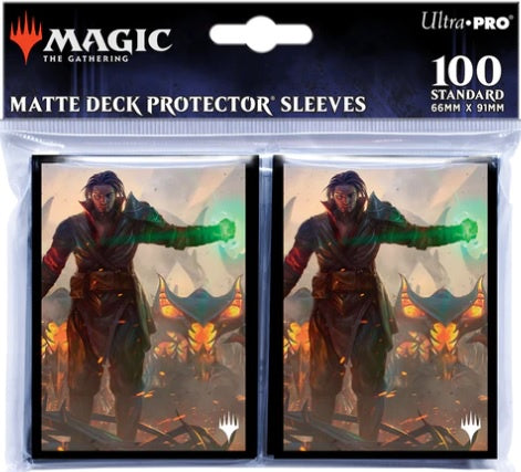 Ultra Pro The Brothers' War Mishra, Eminent One Standard Deck Protector Sleeves (100ct) for Magic: The Gathering ON SALE