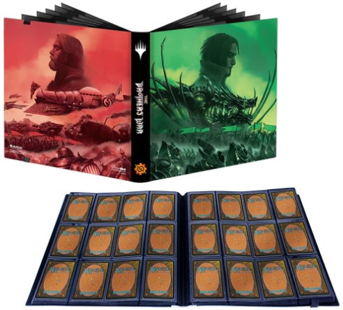 Ultra Pro The Brothers' War Pre-Release Mishra and Urza 12-Pocket PRO-Binder for Magic: The Gathering