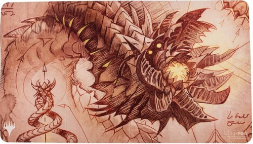 Ultra Pro The Brothers' War Schematic Art Wurmcoil Engine Playmat for Magic: The Gathering
