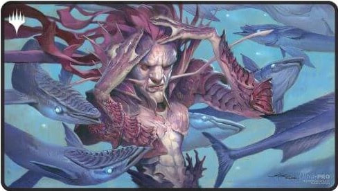 Ultra Pro Dominaria Remastered Mystic Remora Black Stitched Standard Gaming Playmat for Magic: The Gathering ON SALE