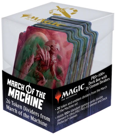Ultra Pro March of the Machine Token Dividers with Deck Box for Magic: The Gathering