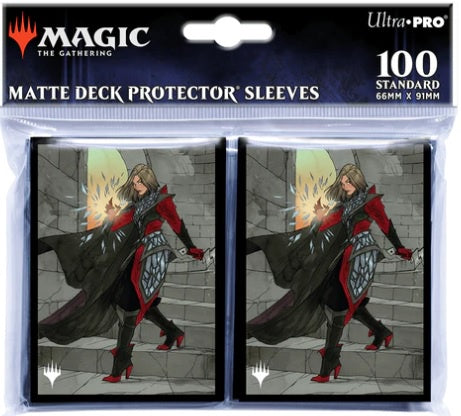Ultra Pro Wilds of Eldraine Rowan, Scion of War (Borderless) Standard Deck Protector Sleeves (100ct) for Magic: The Gathering
