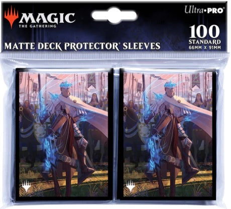 Ultra Pro Wilds of Eldraine Will, Scion of Peace (Borderless) Standard Deck Protector Sleeves (100ct) for Magic: The Gathering