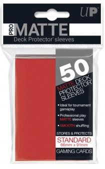Ultra Pro Deck Protector Pro-Matte Sleeves Red (50)