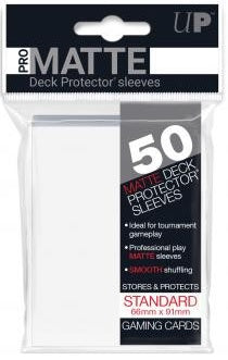 Ultra Pro Deck Protector Pro-Matte Sleeves White (50)
