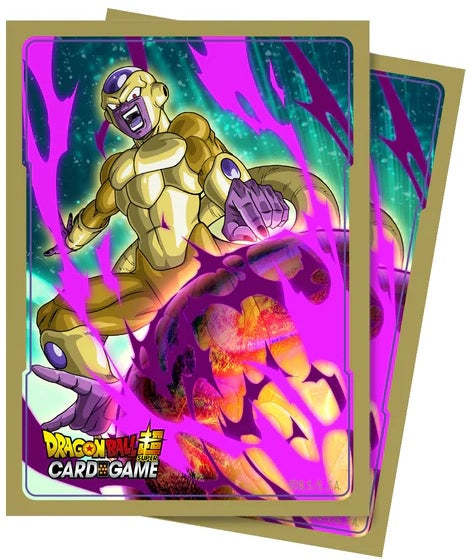 Ultra Pro Golden Frieza Standard Deck Protector Sleeves (65ct) for Dragon Ball Super