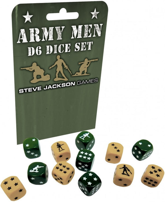 Army Men D6 Dice Set 16mm (12)