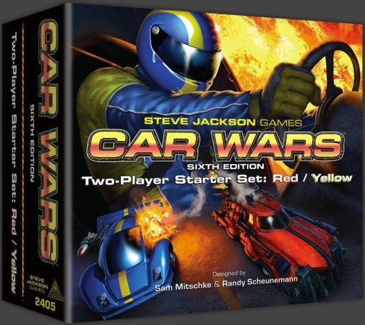 Car Wars 6th Edition Two Player Starter Set Red / Yellow