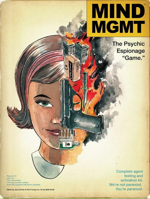 MIND MGMT The Psychic Espionage Game