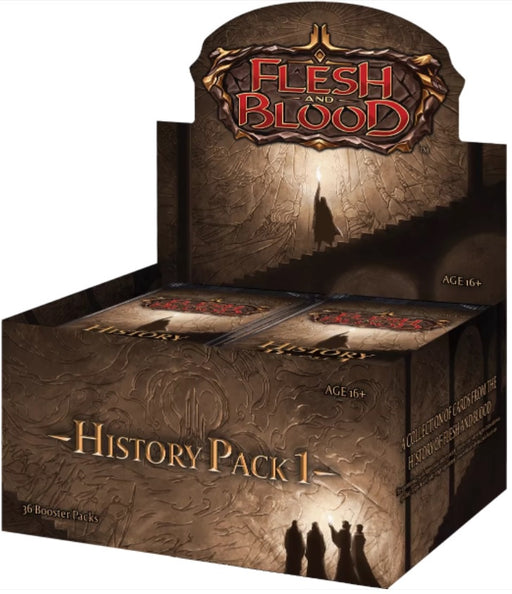 Flesh and Blood TCG  History Pack 1 Booster Box