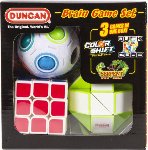 Duncan Brain Game Combo Set (Colour Shift, Quick Cube & Serpent)