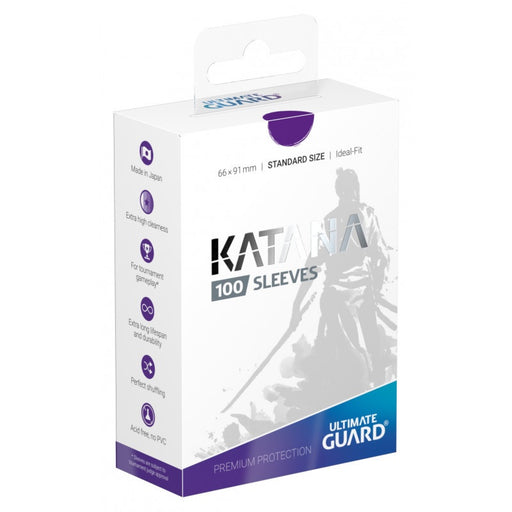 Sleeves Ultimate Guard Katana Standard Size Purple (100)