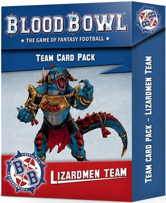 Blood Bowl Lizardmen Team Card Pack