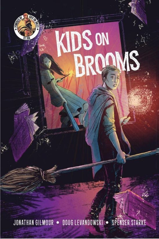 Kids on Brooms