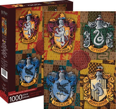 Aquarius Puzzle Harry Potter Crests Puzzle 1,000 pieces Jigsaw Puzzl