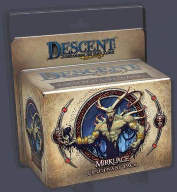 Descent: Journeys in the Dark (Second Edition)  Gargan Mirklace Lieutenant Pack