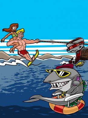 Jump the Shark: A Storytelling Gambling Game ON SALE