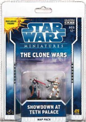 Star Wars Miniatures: The Clone Wars Map Pack 2 Showdown at Teth Palace