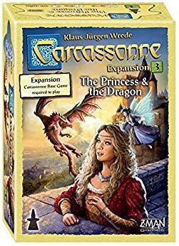 Carcassonne The Princess and the Dragon Expansion