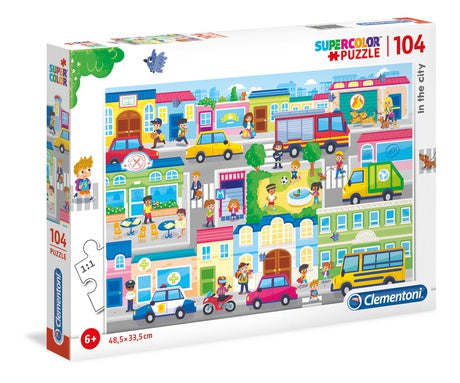 In the City  104 pcs  Jigsaw Puzzle