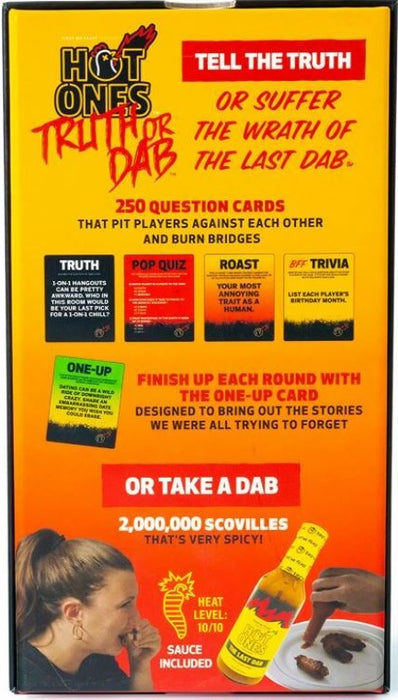 Hot Ones Truth or Dab the Game