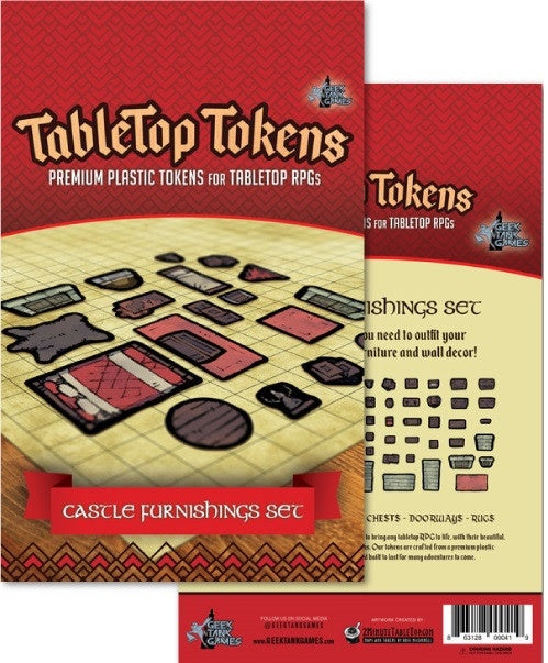 Tabletop Tokens - Castle Furniture Set
