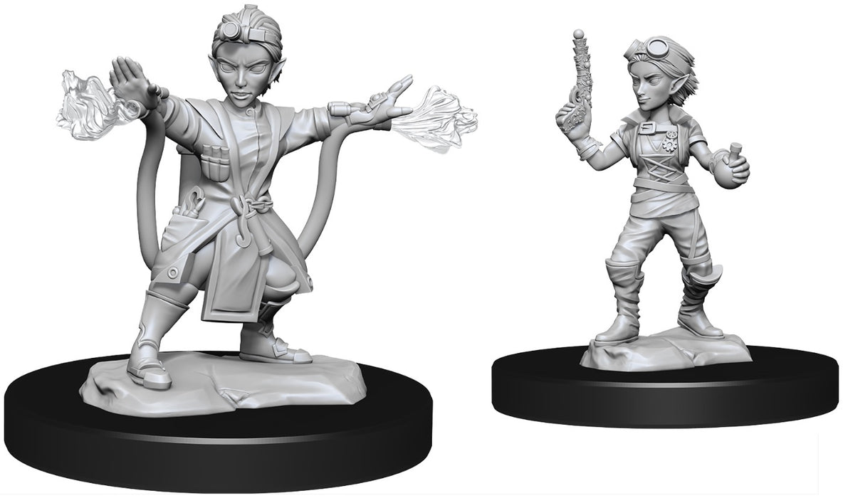 D&D Nolzurs Marvelous Unpainted Miniatures Gnome Artificer Female ( 2 figures )