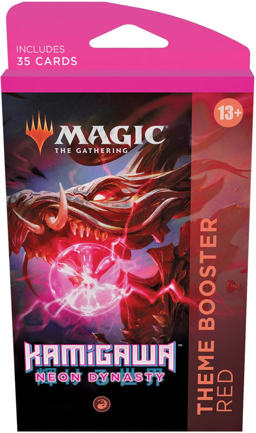 Magic the Gathering Kamigawa Neon Dynasty Theme Booster Red