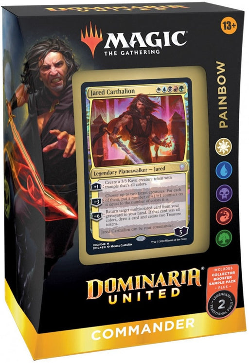 Magic the Gathering Dominaria United Commander Deck Painbow