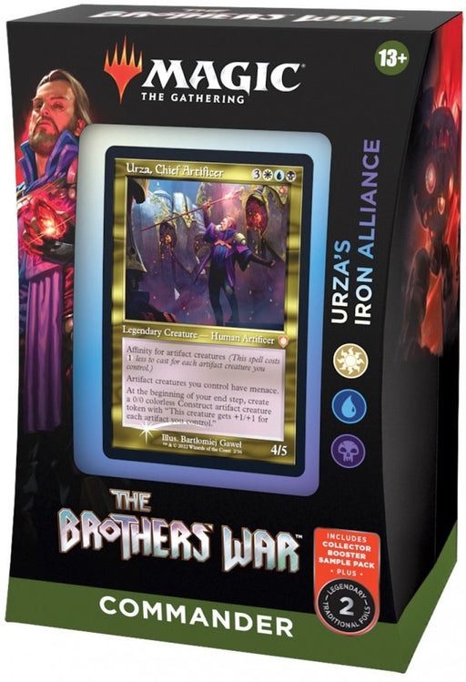 Magic the Gathering The Brothers War Commander Deck Urza's Iron Alliance