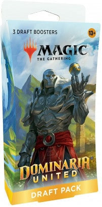 Magic the Gathering Dominaria United Draft Booster Multipack (3 Boosters Per Pack)