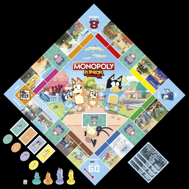 Monopoly Junior Bluey Edition